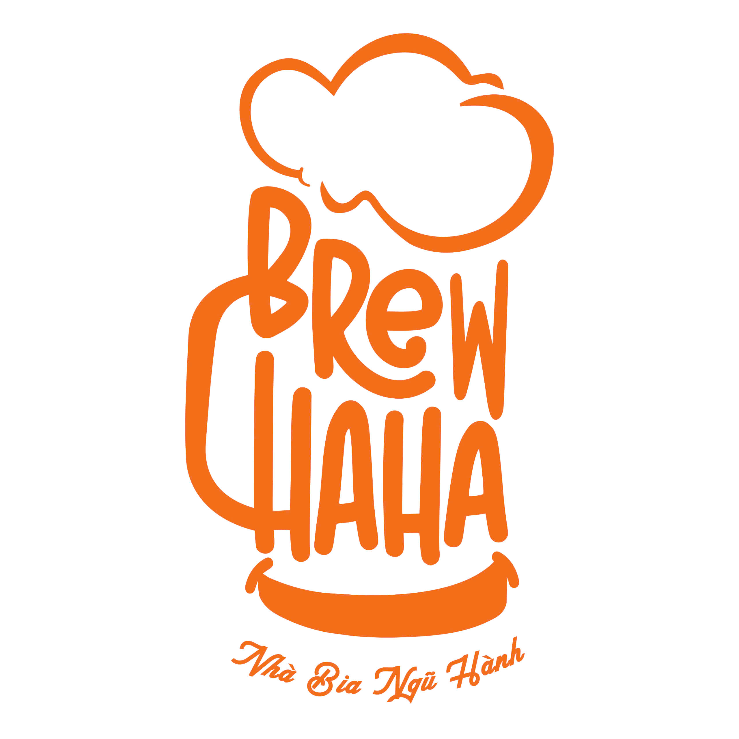 Logo Brewhaha - Nhà Bia Ngũ Hành