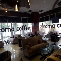 Logo Aroma Coffee Bình Dương