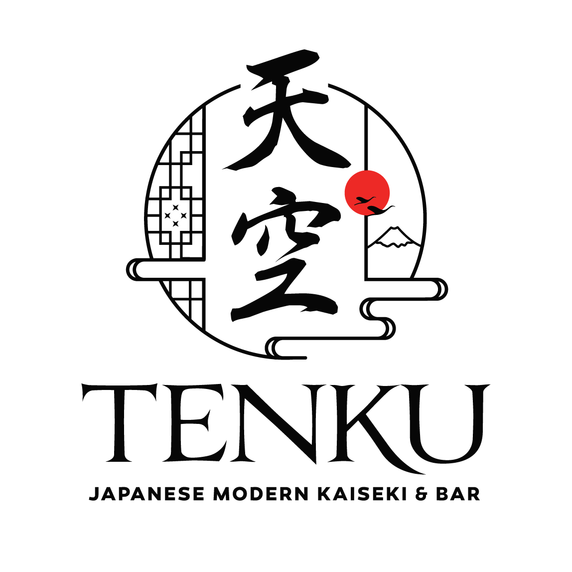 Logo Tenku - Japanese Modern Kaiseki & Bar