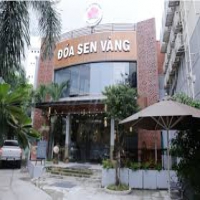 Logo Nhà hàng chay Đóa Sen Vàng