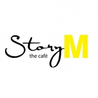 Logo Story M Cafe