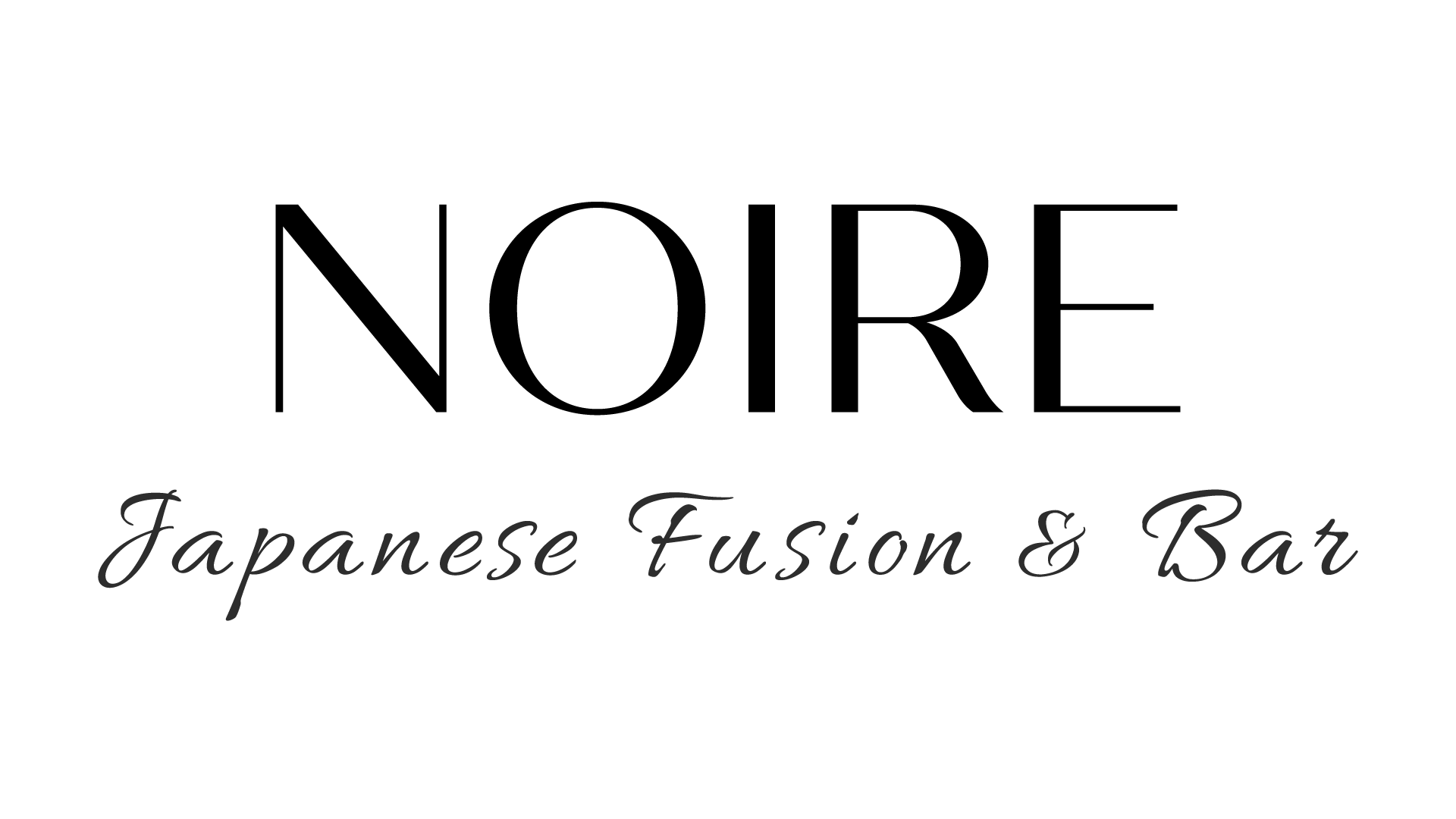 Logo Noire Japanese Fusion & Bar
