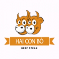 Logo Chuỗi Nhà Hàng Hai Con Bò