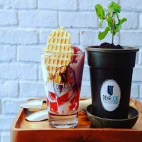 Logo Dear Joe - Kem Chậu Cây & Bingsu Hàn Quốc