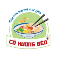 Logo Bún riêu Tóp mỡ Mọc Giòn Cô Hương béo