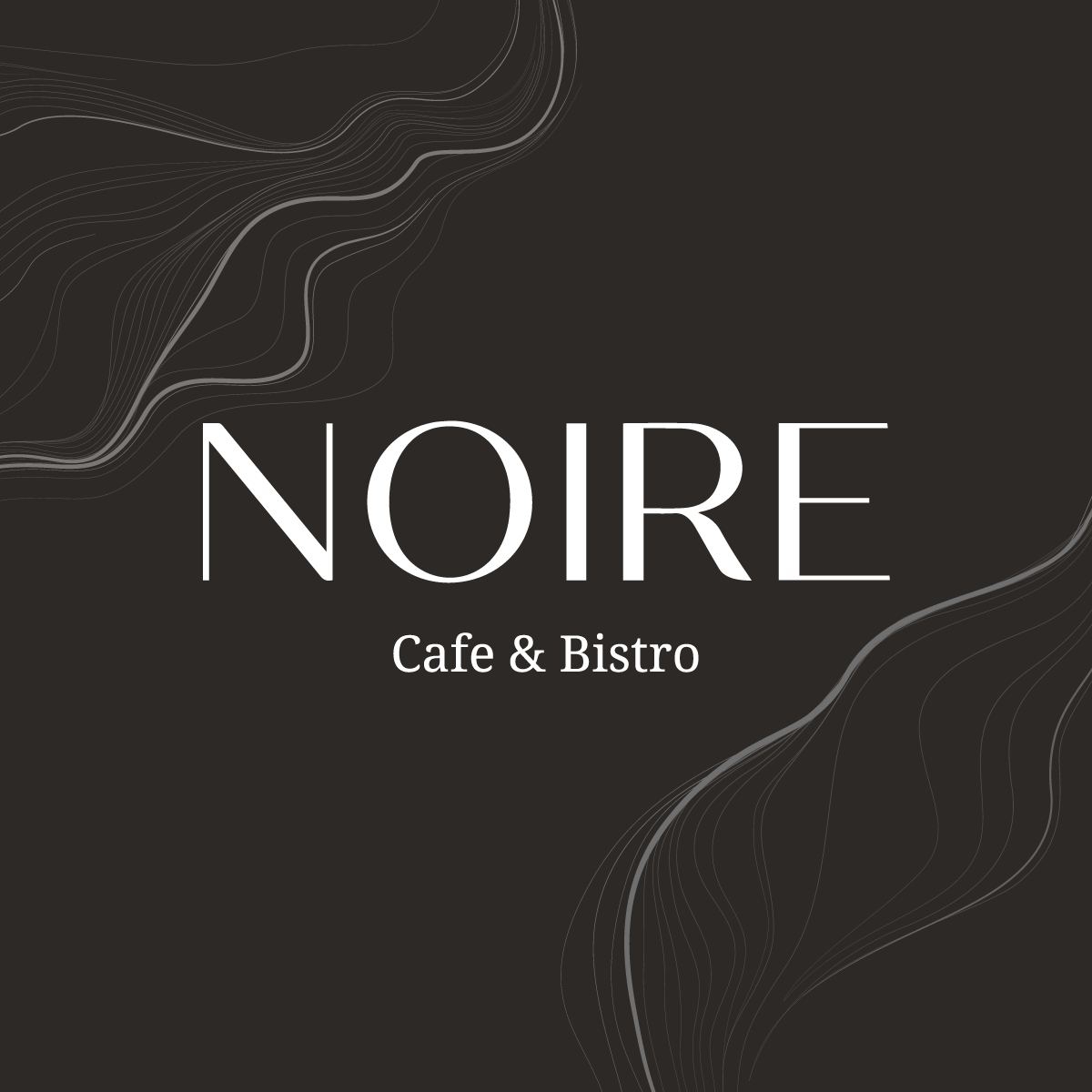 Logo Noire Cafe and Bistro