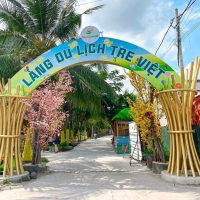 Logo Làng du lịch sinh thái Tre Việt - The Bamboo