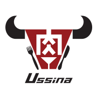 Logo Ussina Sky 77 - Aging Beef & Bar