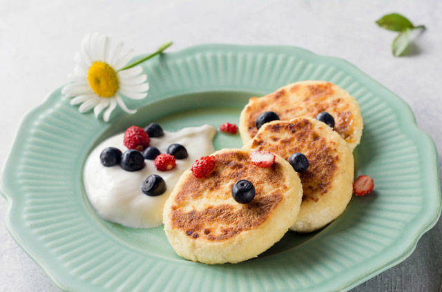 Bánh mì nướng Syrniki 