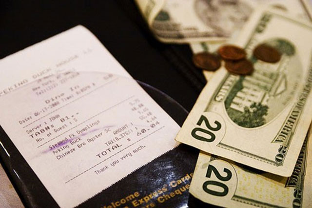 tiền tip là niềm khích lệ với nhân viên