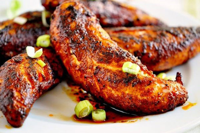 mon an che bien theo ky thuat blackening