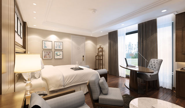 phòng nghỉ cao cấp ở Garco Dragon Hotel