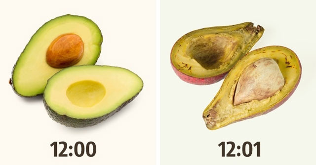 Bơ chuyển màu chỉ trong 1 phút