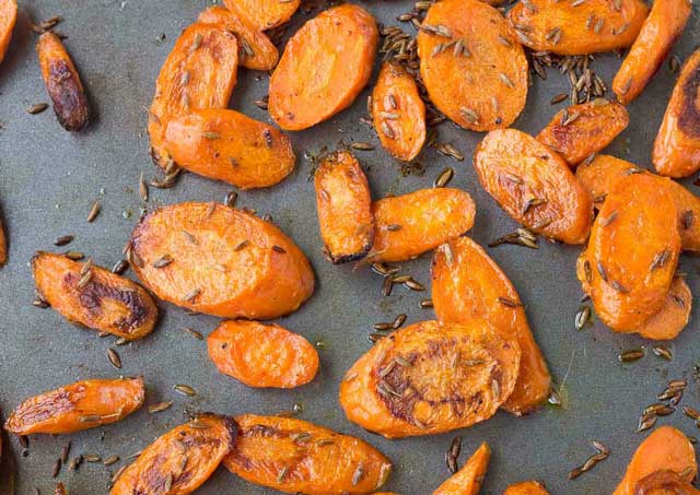 ca rot nuong cung cumin