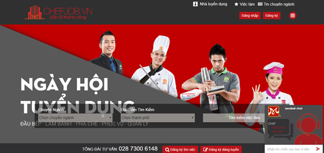 chefjob mang den giai phap hieu qua cho tuyen dung nha hang khach san