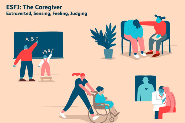 ESFJ chăm sóc người xung quanh