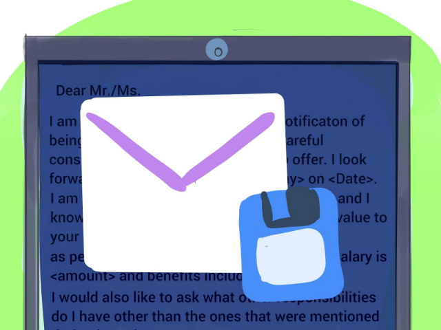 nội dung mẫu thư mời nhận việc chuẩn