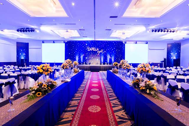 sảng tiệc sang trọng