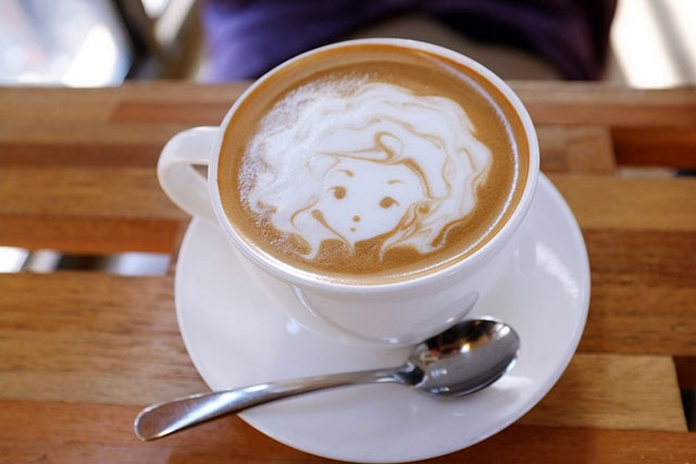 Latte là một tác phẩm nghệ thuật