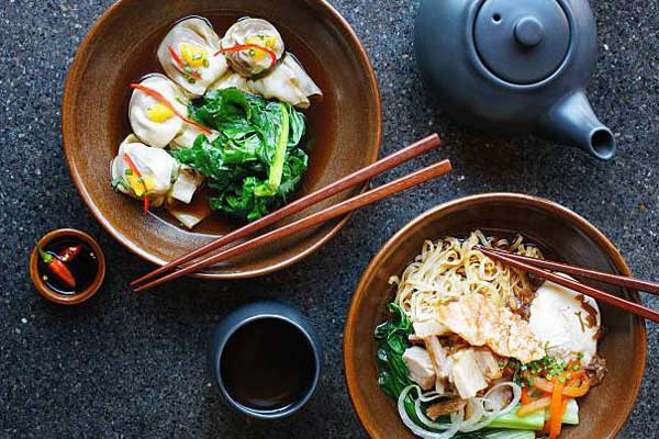 nghệ thuật trang trí món ăn