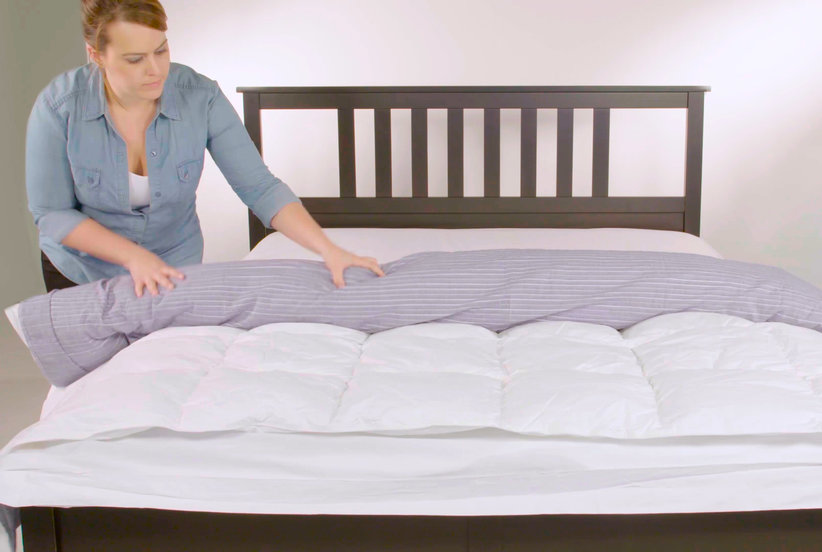 phan biet duvet cover va comforter