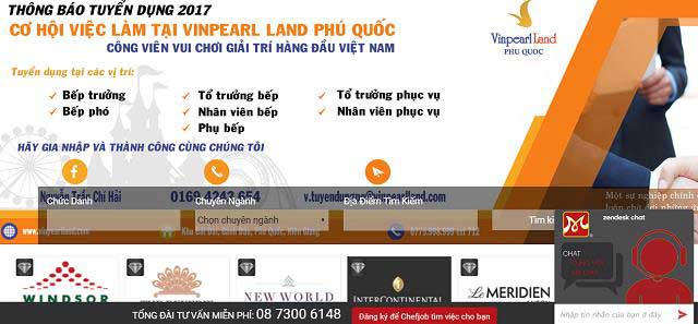 quang ba tuyen dung tai chefjob