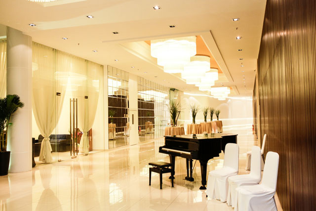 khu vực sảnh capella park view