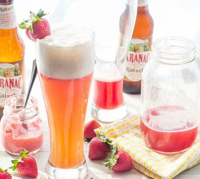 Straberry Rhubarb Shandy là loại Beertail lý tưởng