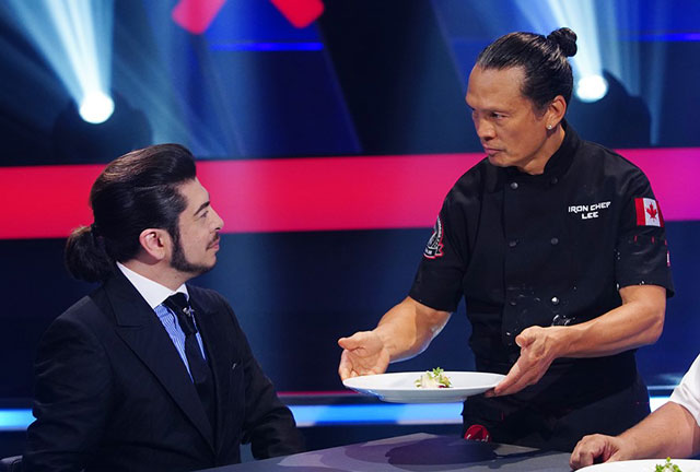 susur lee trong chuong trinh iron chef canada