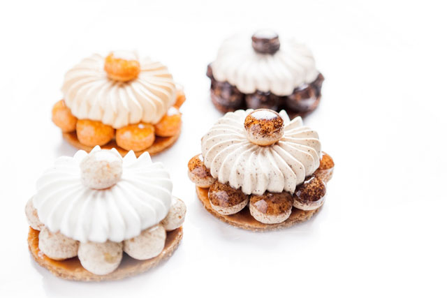 tác phẩm điêu khắc bánh ngọt