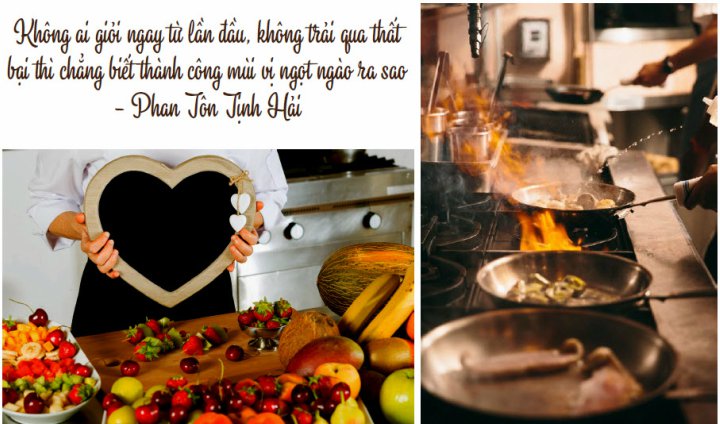 thanh cong va that bai nghe dau bep