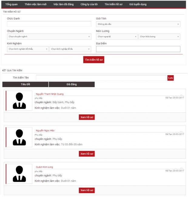 tim ho so chefjob