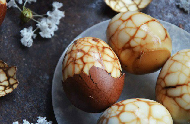 trứng gà vân cẩm thạch