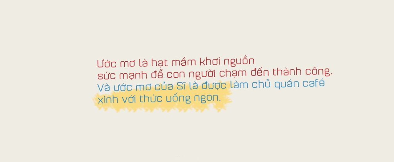 uoc mo mo quan cafe cua si