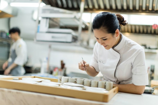 Vicky Lau đem nghệ thuật vào món ăn 