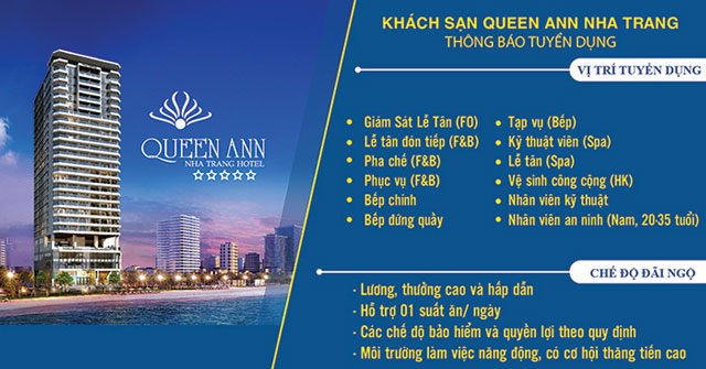 viec lam tai queen ann nha trang